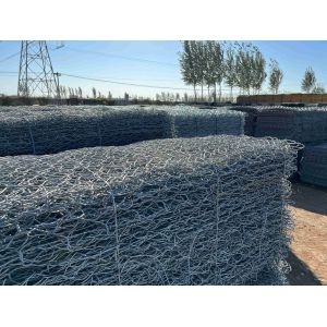 China Galfan Gabion Baskets 2.2mm Wire Diameter Hot-Dipped Galvanized on sale