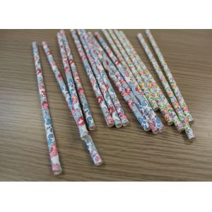 Buy cheap Flower design paper straws Christmas party supplies paper drinking straws from wholesalers