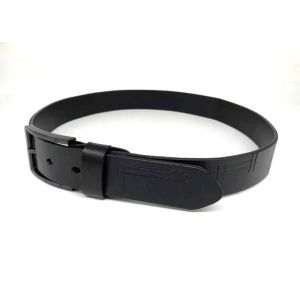 Buy cheap Embossed Alloy Pin Buckle 3.5cm Men Cow Leather Belt from wholesalers