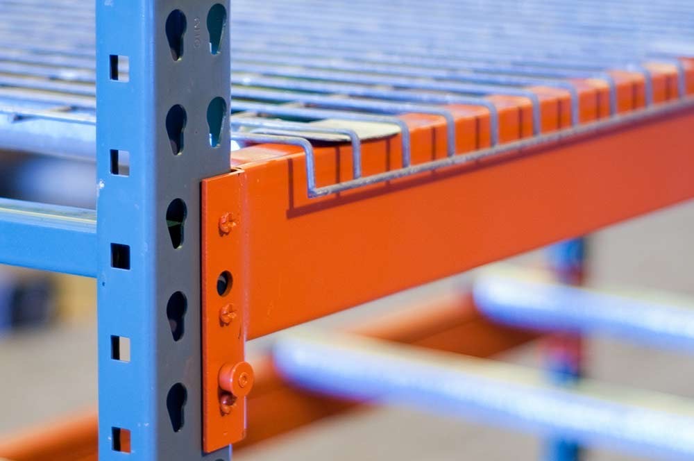Buy cheap Teardrop Heavy Duty Steel Selective Pallet Racking System For Warehousing Solutions from wholesalers