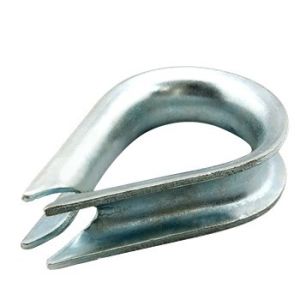 Buy cheap Customized Hot Dip Stainless Steel Wire Rope Thimbles With CE ISO Certificate product