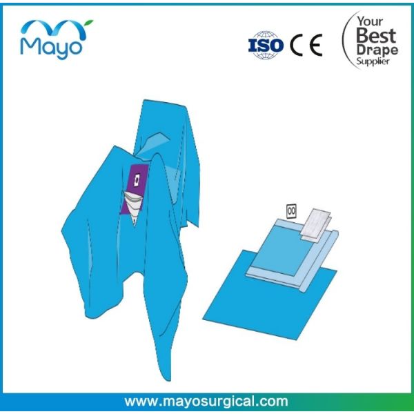Quality Customized procedure pack Surgical Gynaecology Drape Set Premium for sale