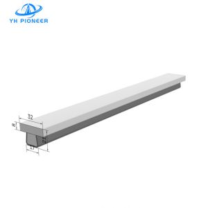 High - Strength T-shaped Chain Guide Rail with Polyethylene and Stainless Steel