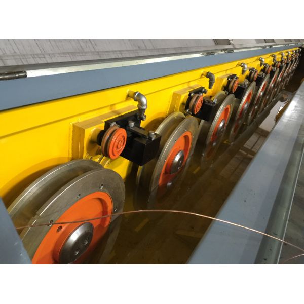 Safety Rod Breakdown Machine Installed Protection Cover With Online Annealing