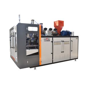 Buy cheap CE Jar Blow Molding Machine 2 Die Heads Plastic Water Bottle Blowing Machine 11kw from wholesalers