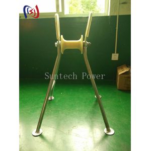 Heavy Duty Steel Pipe Elevated Cable Roller 5KN Load Capacity