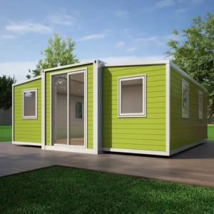 Customized Expandable Container House 2 Bedrooms Prefabricated Modular House