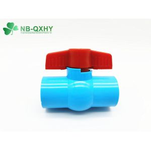 Buy cheap Manual Driving Mode UPVC Compact Ball Valve with Fixed Structure and Socket or Threaded from wholesalers