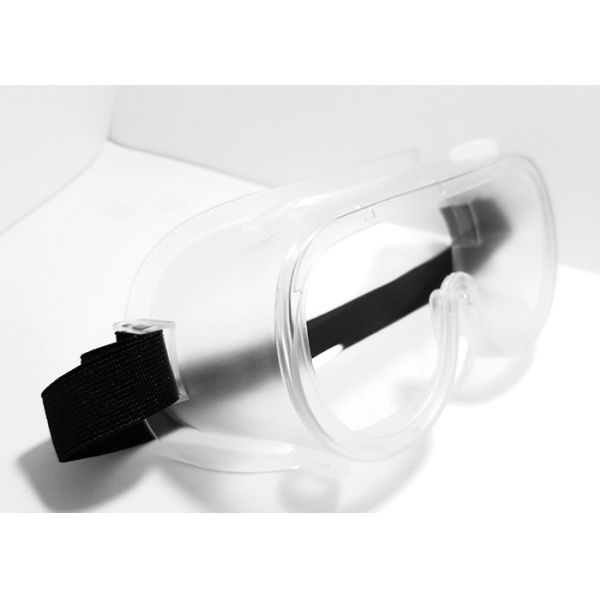 Quality Crystal Vision Protective Medical Safety Glasses OTG Design Respiratory Droplets for sale