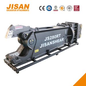 Buy cheap JS800RT Excavator Metal Shears Ideal For Heavy Duty Steel Cutting With 80-110 Ton Arm Installation from wholesalers