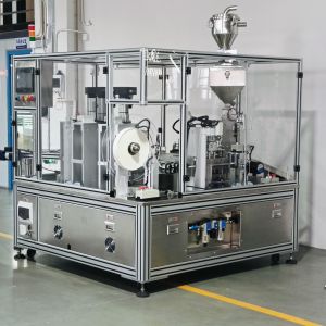 Buy cheap Stainless Steel Automatic Desiccant Cap Filling Machine with PLC Control from wholesalers
