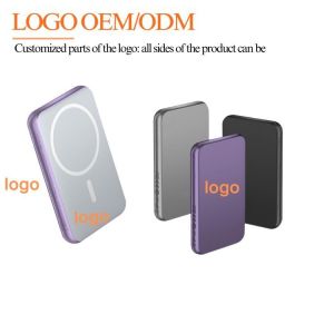 Large Capacity Power Bank Charging 5000mah Fast Charging Magnetic Wireless