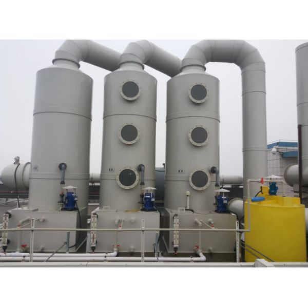Large Air Volume Chemical Pollution Industrial Desulfurization Spray Tower With