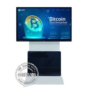 400 Nits 4K 20 Point Touch Screen Whiteboard 3840x2160 Education Interactive