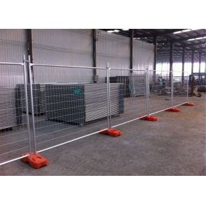 Buy cheap Standard Temporary Fencing Panels OD 32mm x 1.35mm wall thickness 2.1mx2.4m mesh 60mm*150mm diameter 3.00mm from wholesalers