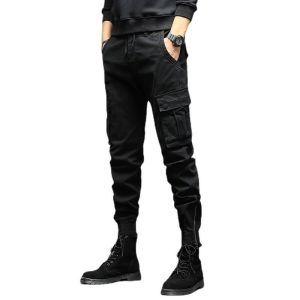 Buy cheap 2023 Customize Casual Jogger 100% Cotton Twill Workout Hiking Men′s Sweatpants Relaxed Fit Straight Camouflage Cargo Pants from wholesalers