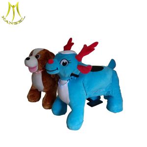 Buy cheap Hansel  shopping mall indoor electric toys animal walking toys and coin operated plush outdoor ride walking from wholesalers