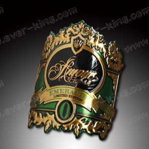 Buy cheap ODM Aluminium Custom Liquor Bottle Labels For Luxury Wine from wholesalers