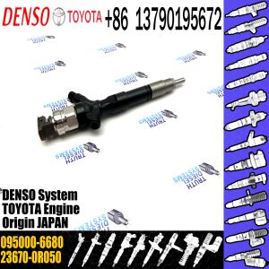Buy cheap injector nozzle 23670-0R050 23670-09270 injector for Toyota 1AD-FTV 2AD-FTV common rail injector 095000-6680 from wholesalers