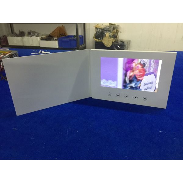Buy cheap 7 Inch Video Greeting Card With No Printing TFT Screen 153x86mm Display Area from wholesalers