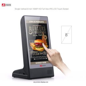 Buy cheap HD Kiosk LCD Touch Screen , Android Stand Restaurant Menu Table Power Bank 8 Inch from wholesalers