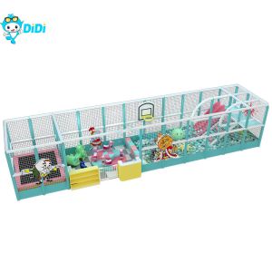 Buy cheap Customization Macaron Themed Kids Soft Play Equipment Mazes Park product