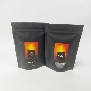 Custom Printed Stand Up Pouch Resealable Plastic Bags Food Packaging Stand Up