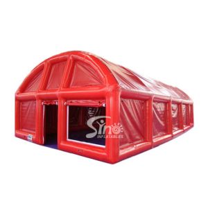 Buy cheap 20x9 meters full enclosed giant white inflatable wedding party tent with removable windows from wholesalers