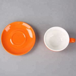 Buy cheap Crockery Pottery Ceramic Espresso Cups With Saucer Coffe cups mug from wholesalers