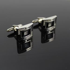 2013 newest design zinc alloy plated cuff-links