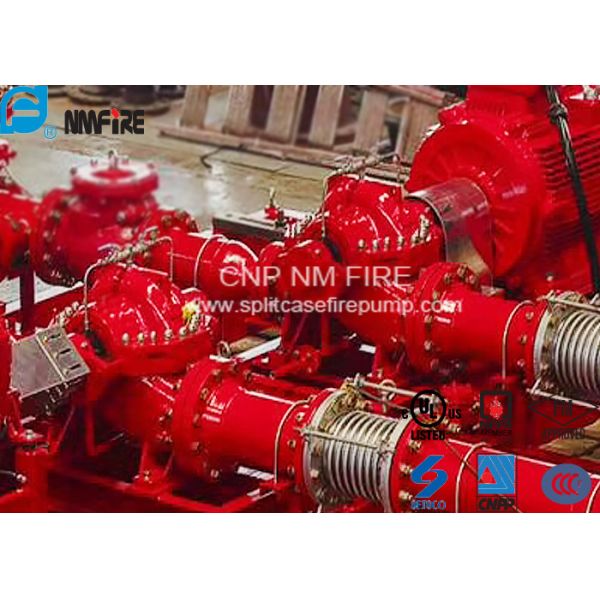Buy cheap Single Stage Double Suction Centrifugal Fire Pump Split Case 500 GPM With 120 PSI Head from wholesalers