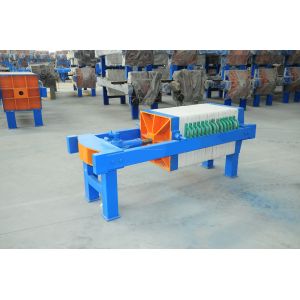 Buy cheap Manual Plate Frame Filter Press 4m2 for Wastewater Treatment from wholesalers