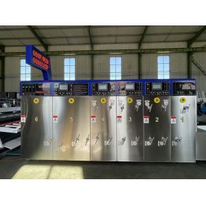 Buy cheap Converting Box Flexo Printer Slotter Die Cutter Machine from wholesalers