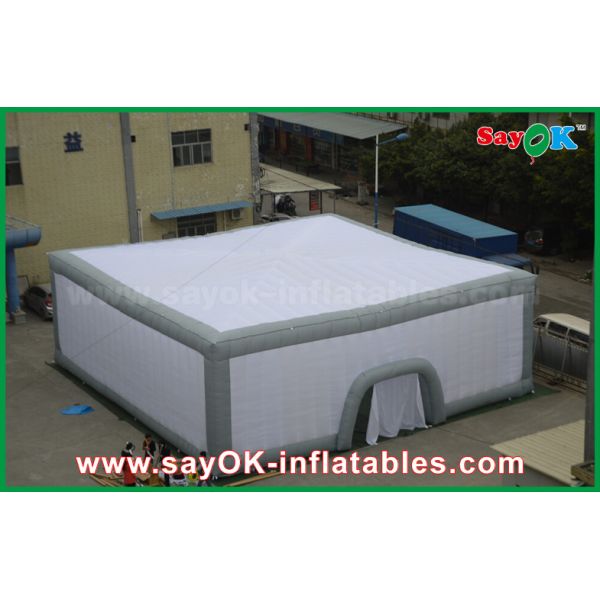 Buy cheap outwell air tent Giant 15x15m Outdoor Inflatable Air Tent / Cube Tent With LED Light For Outdoor from wholesalers