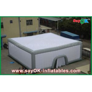 Buy cheap outwell air tent Giant 15x15m Outdoor Inflatable Air Tent / Cube Tent With LED Light For Outdoor from wholesalers