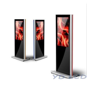 China Floor Standing Digital Ad Screens With HD Panel on sale