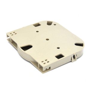 Buy cheap Compact Size Fiber Optic Patch Panel 6 Core Optical Fusion Splice Tray ABS Material from wholesalers