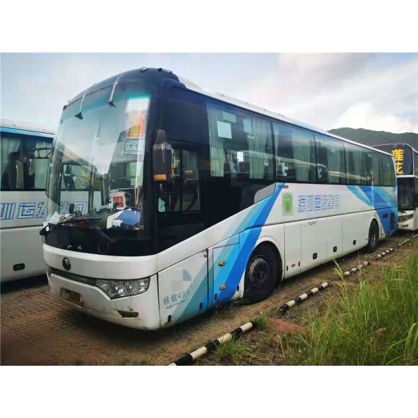 Used Yutong Bus ZK6122 49 Seats WP.10 Rear Engine 336kw Airbag Chassis Used