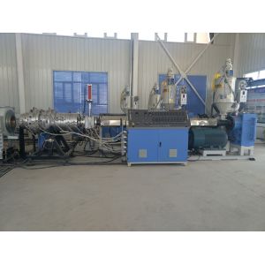 Buy cheap Fully Automatic Plastic Pipe Extrusion Line With Omron Temperature Controller from wholesalers