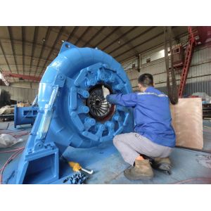 Air / Water Cooling Water Turbine Generator With Customized Corlor