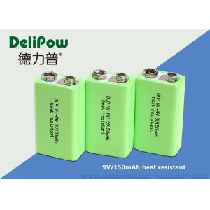 Buy cheap 150mAh Rechargeable Batteries Nimh , Rechargeable 9v Batteries For Wireless Microphones from wholesalers