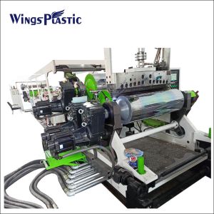 Buy cheap 33:1 Screw L/D Ratio PET EVA ABS Granules Plastic Sheet Extruder Machine with T-die Mould from wholesalers