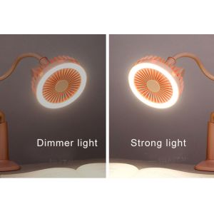 Buy cheap Clip desk lamp fan rechargeable usb 8 inch flexible stroller clip fan from wholesalers