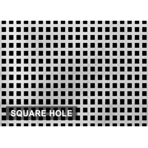 0.1mm Thin Mesh Perforated Sheet Pvc Coating