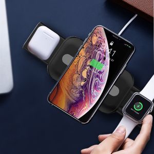 Buy cheap QI 3 In 1 Extendable Wireless 10w Fast Charging Pad from wholesalers