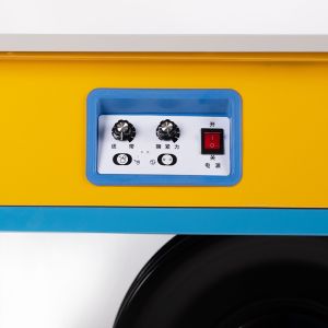 Semi-Automatic Baler Second Generation Double Motor Hot Melt Carton Packing And