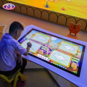 Buy cheap Immersive Drawing Interactive Wall Games Seamless Multi Projection Fusion Technology from wholesalers