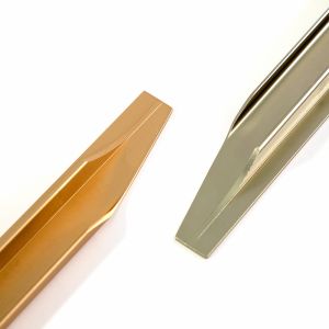 Buy cheap Yellow Simple Kitchen 397mm Aluminium Drawer Handles from wholesalers