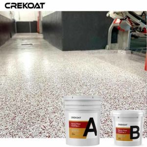 Buy cheap Office Spaces Epoxy Flake Floor Coating Against Heavy Impacts And Chemical from wholesalers