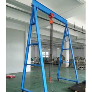 Multifunctional Single Girder 2T Gantry Crane Portable Mobile Small